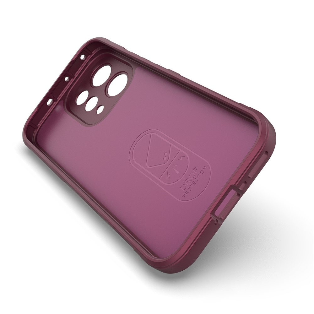 Rugg odolný gélový obal na Vivo V70 5G - vínový