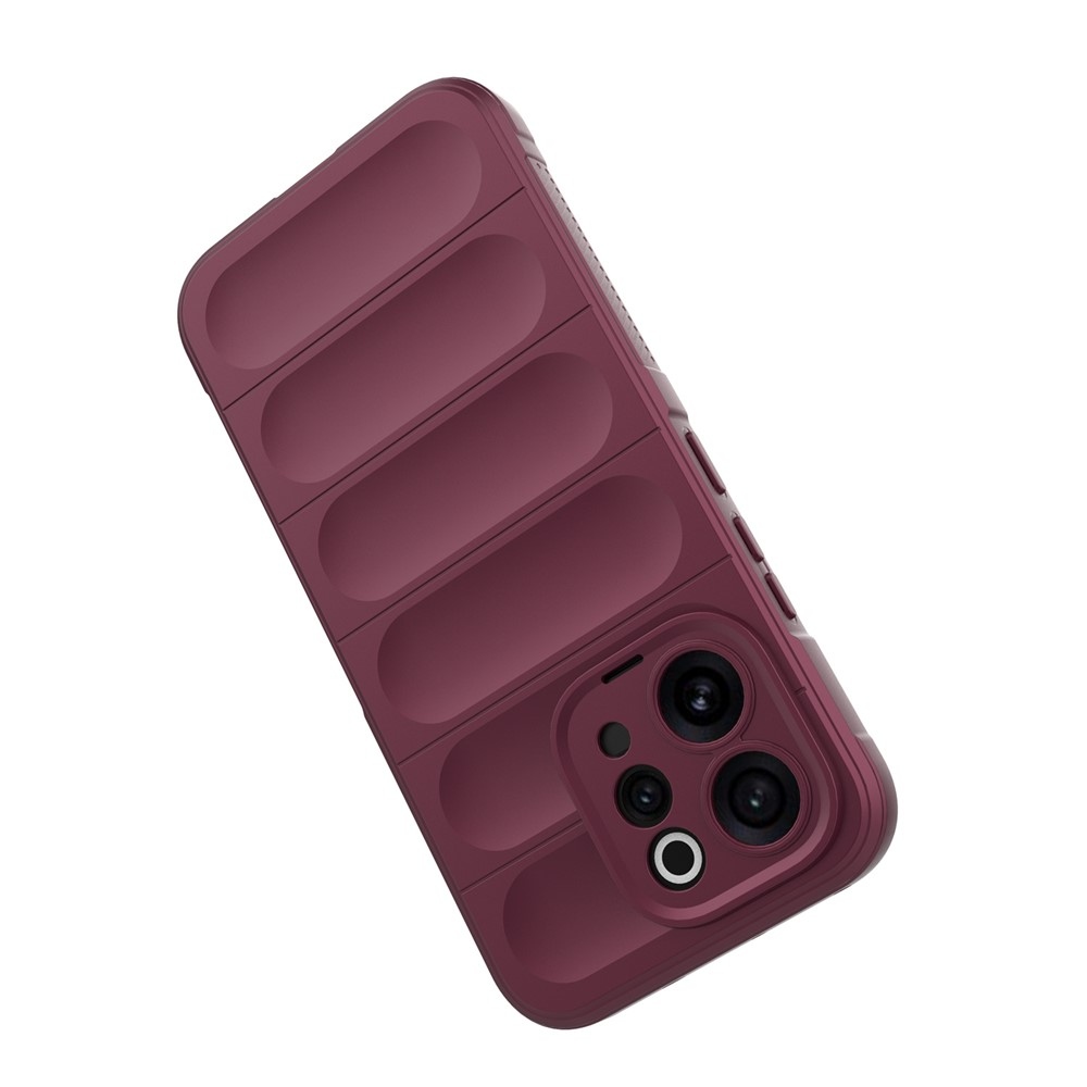 Rugg odolný gélový obal na Vivo V70 5G - vínový