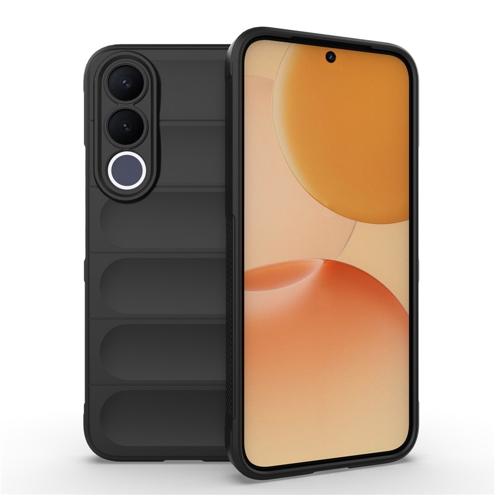 Rugg odolný gélový obal na Vivo V70 FE 5G - čierny