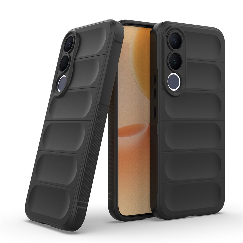 Rugg odolný gélový obal na Vivo V70 FE 5G - čierny