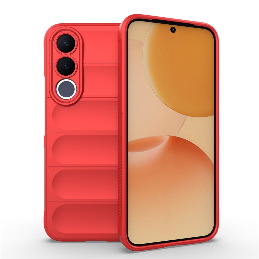 Rugg odolný gélový obal na Vivo V70 FE 5G - červený