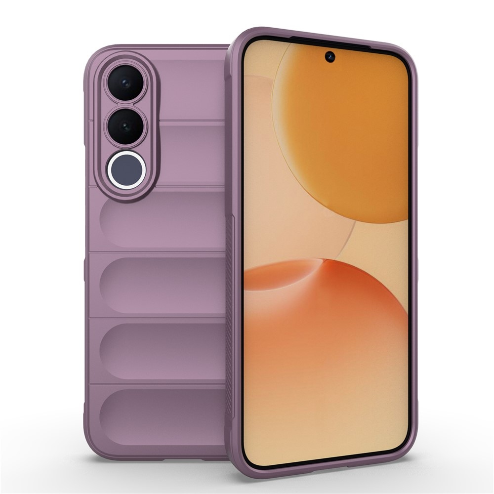 Rugg odolný gélový obal na Vivo V70 FE 5G - svetlofialový