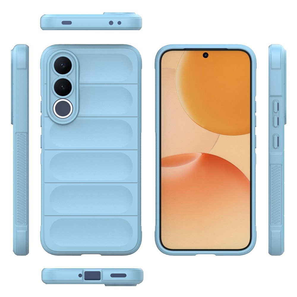 Rugg odolný gélový obal na Vivo V70 FE 5G - svetlomodrý