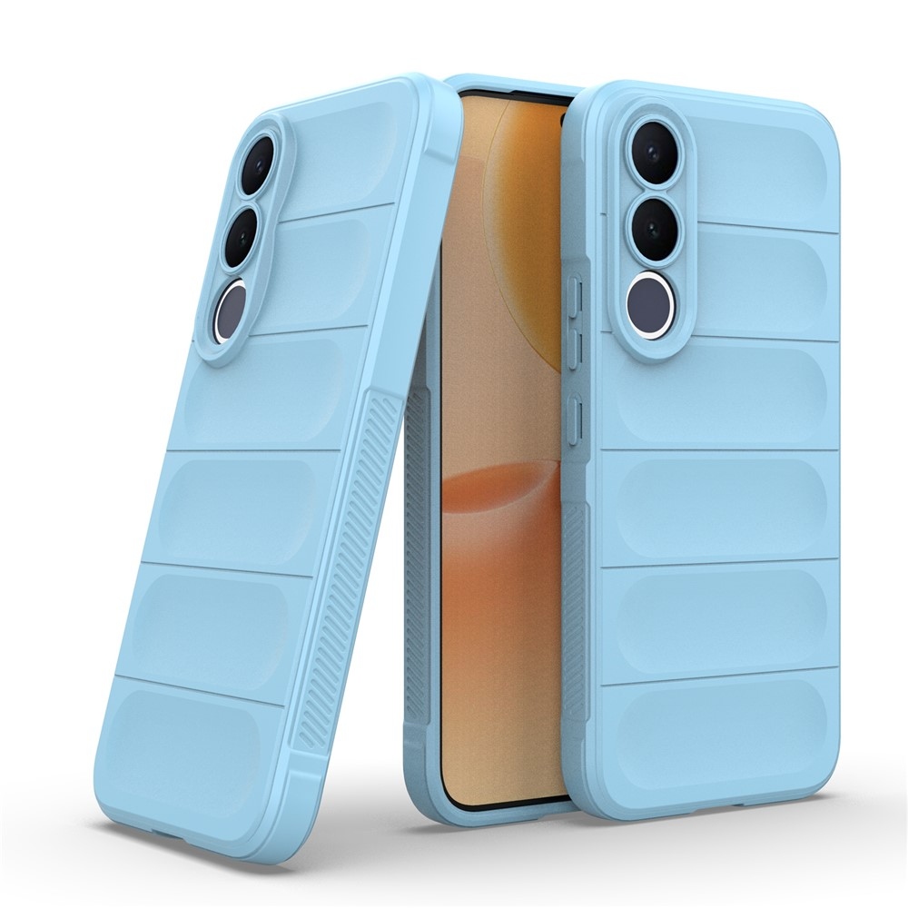 Rugg odolný gélový obal na Vivo V70 FE 5G - svetlomodrý