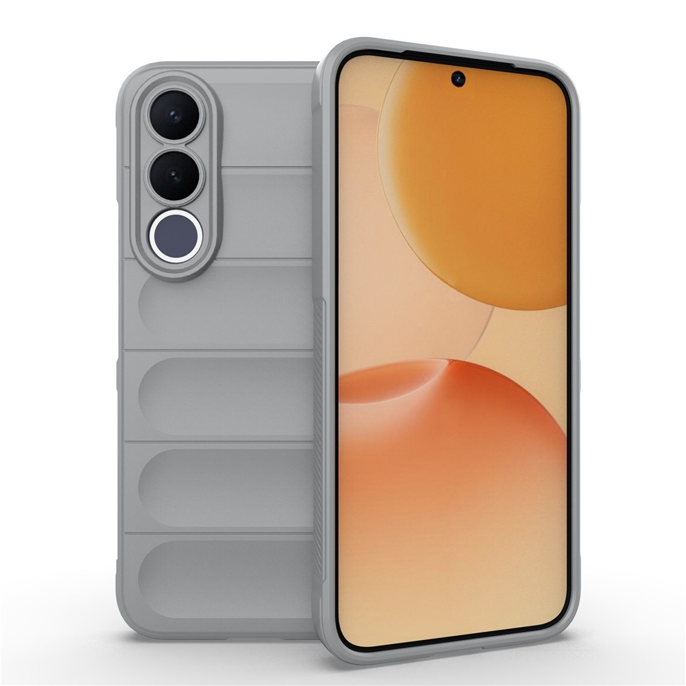 Rugg odolný gélový obal na Vivo V70 FE 5G - svetlosivý