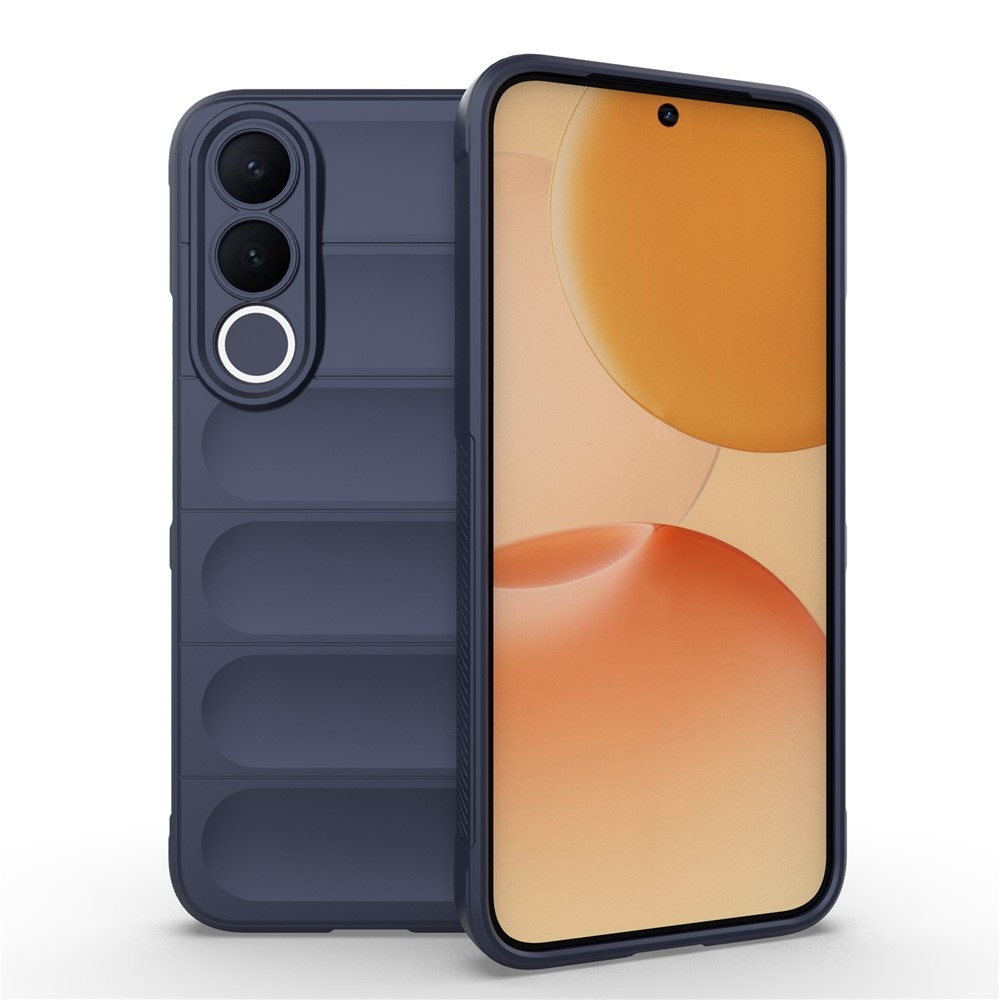 Rugg odolný gélový obal na Vivo V70 FE 5G - tmavomodrý