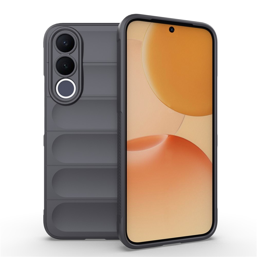 Rugg odolný gélový obal na Vivo V70 FE 5G - tmavosivý