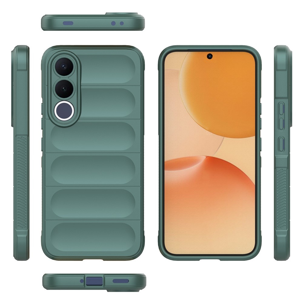 Rugg odolný gélový obal na Vivo V70 FE 5G - zelený