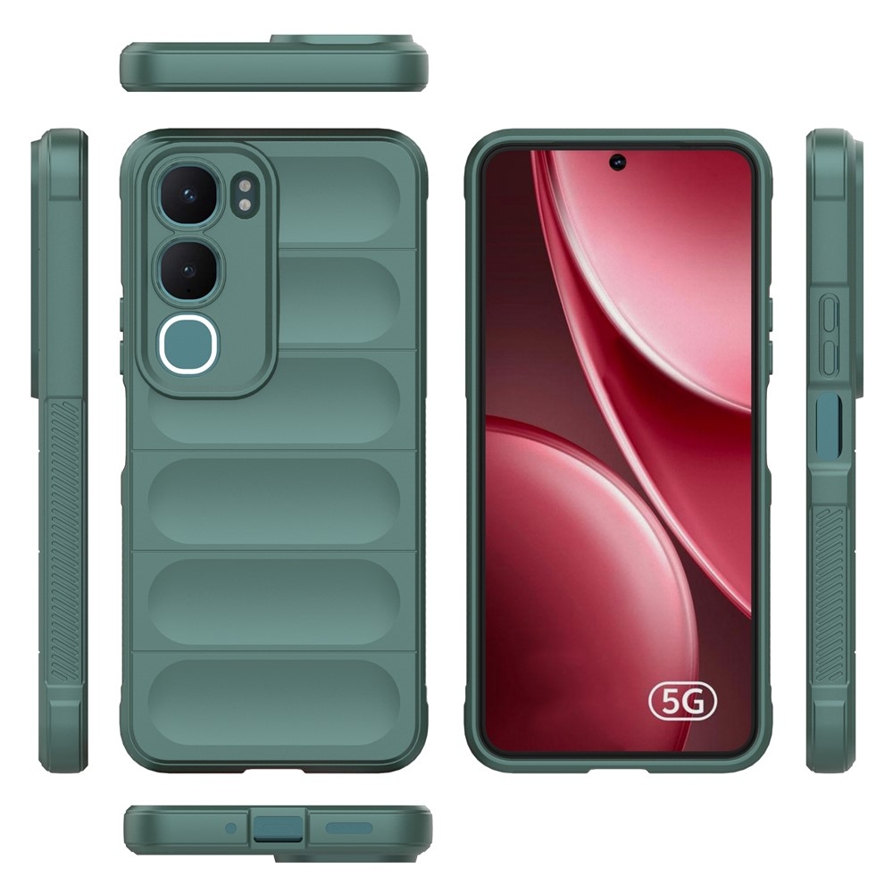 Rugg odolný gélový obal na Vivo Y21d/Vivo Y31 5G - zelený