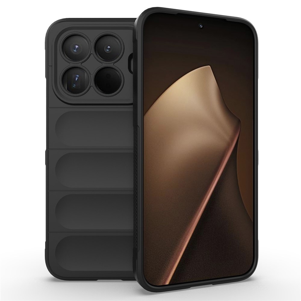 Rugg odolný gélový obal na Xiaomi 15T Pro - čierny