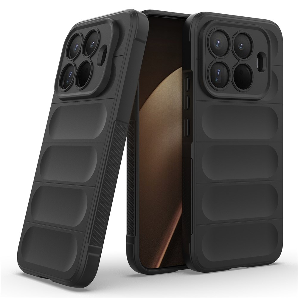 Rugg odolný gélový obal na Xiaomi 15T Pro - čierny