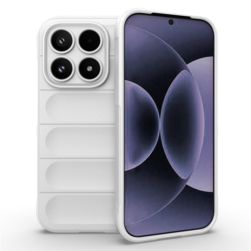 Rugg odolný gélový obal na Xiaomi 17 - biely