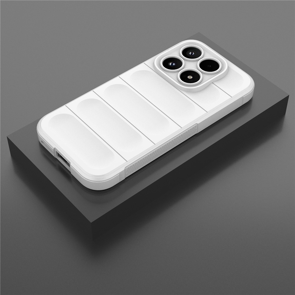 Rugg odolný gélový obal na Xiaomi 17 - biely