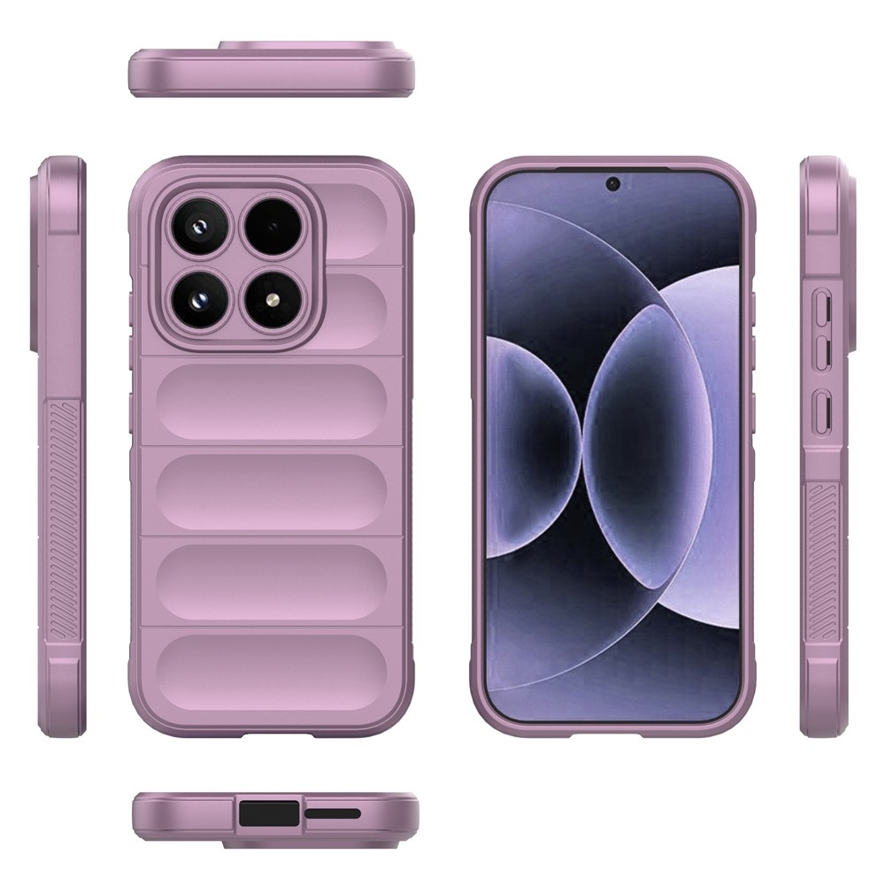 Rugg odolný gélový obal na Xiaomi 17 - svetlofialový