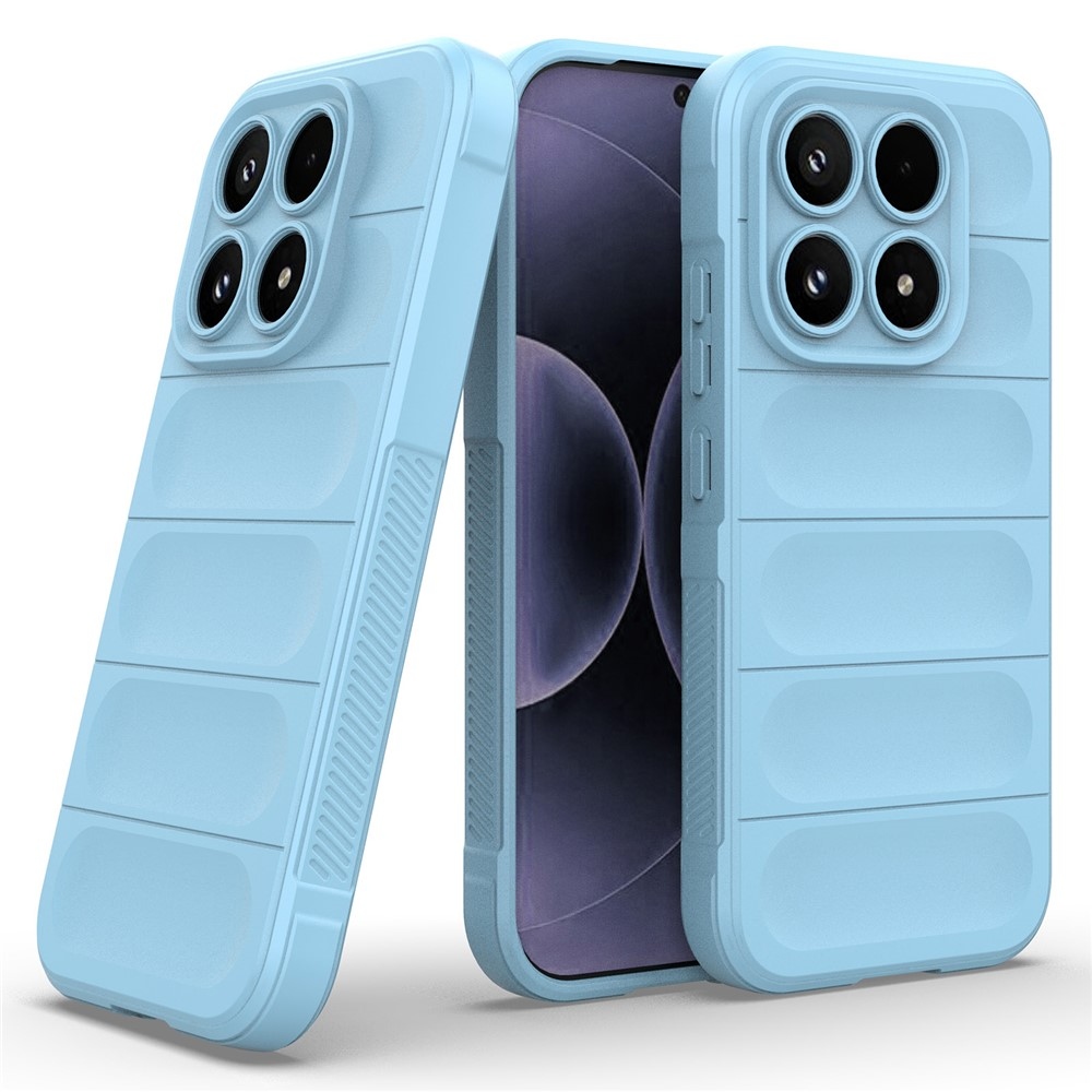 Rugg odolný gélový obal na Xiaomi 17 - svetlomodrý