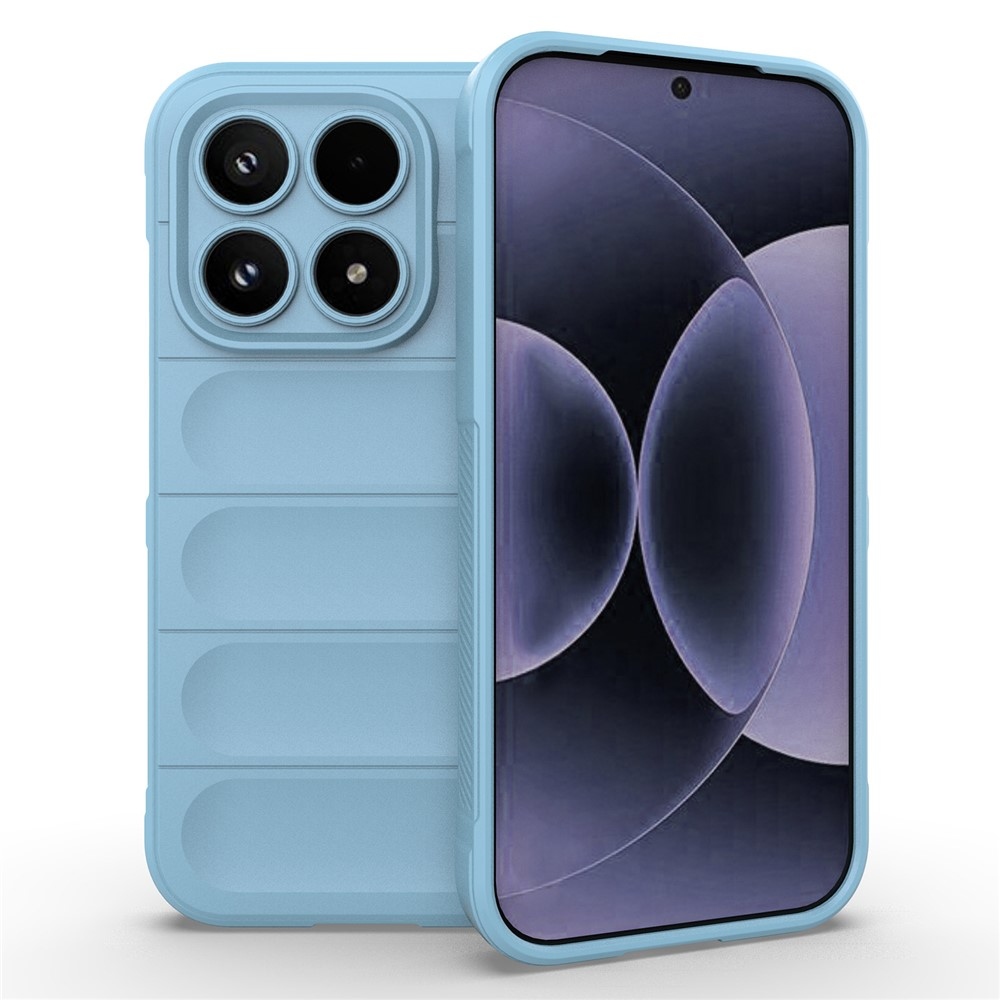 Rugg odolný gélový obal na Xiaomi 17 - svetlomodrý