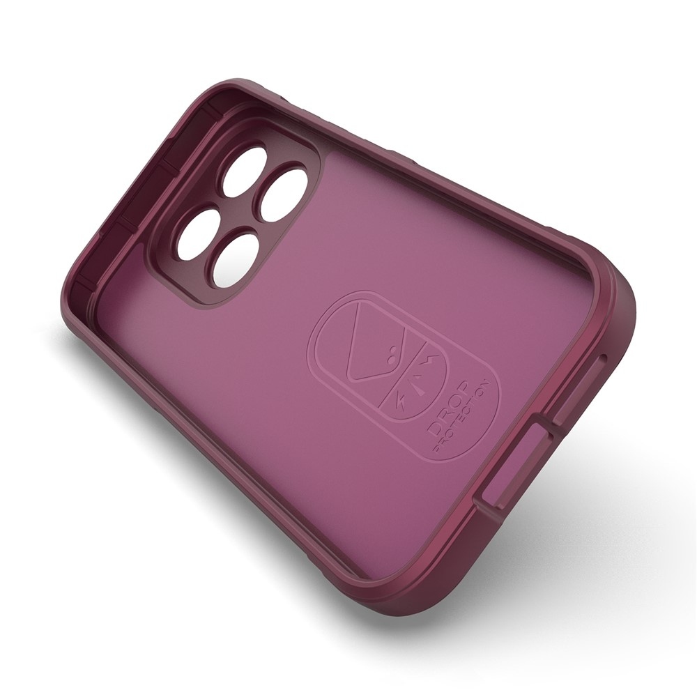 Rugg odolný gélový obal na Xiaomi 17 - vínový