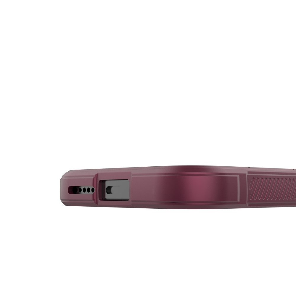 Rugg odolný gélový obal na Xiaomi 17 - vínový