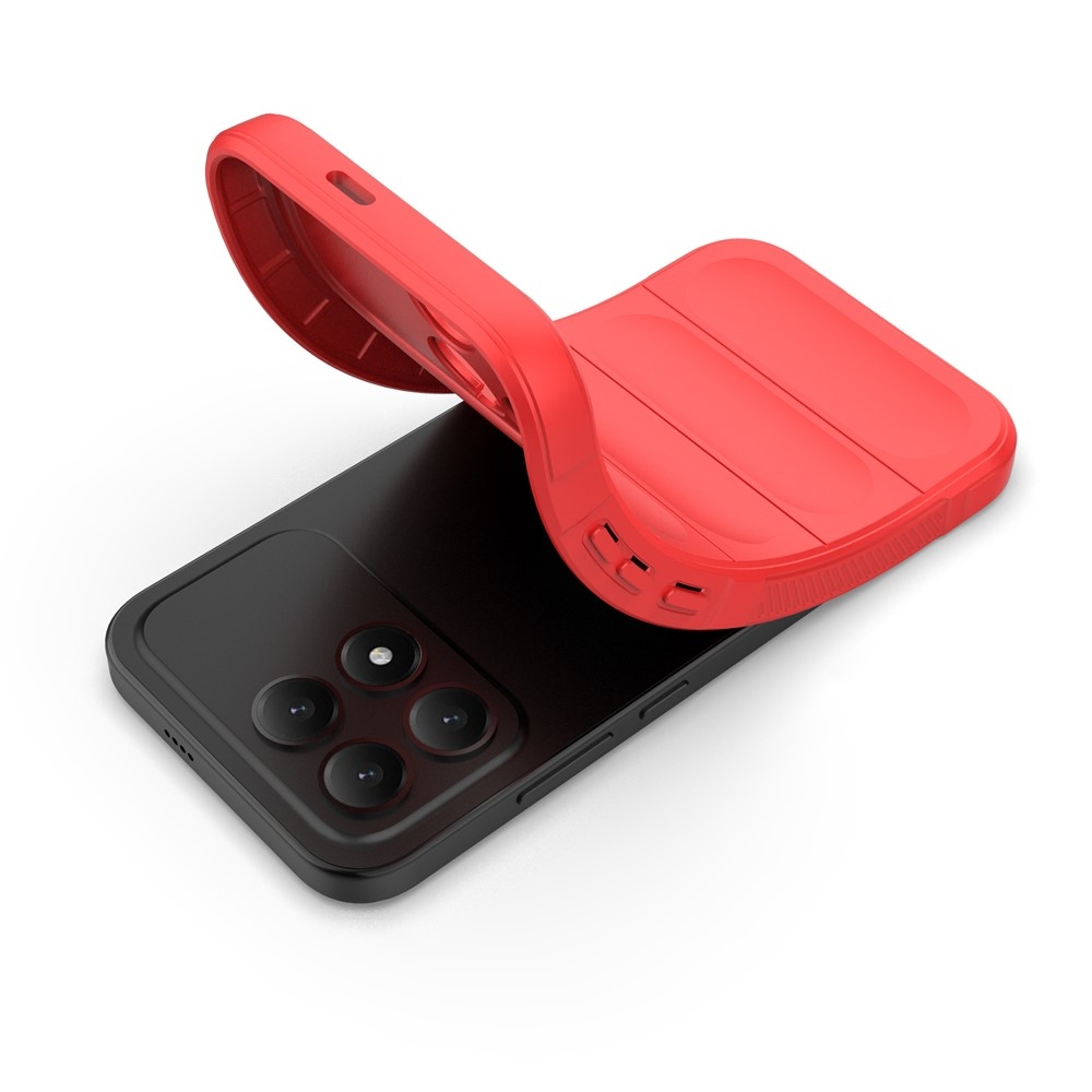 Rugg odolný gélový obal na Xiaomi Poco F8 Pro 5G - červený