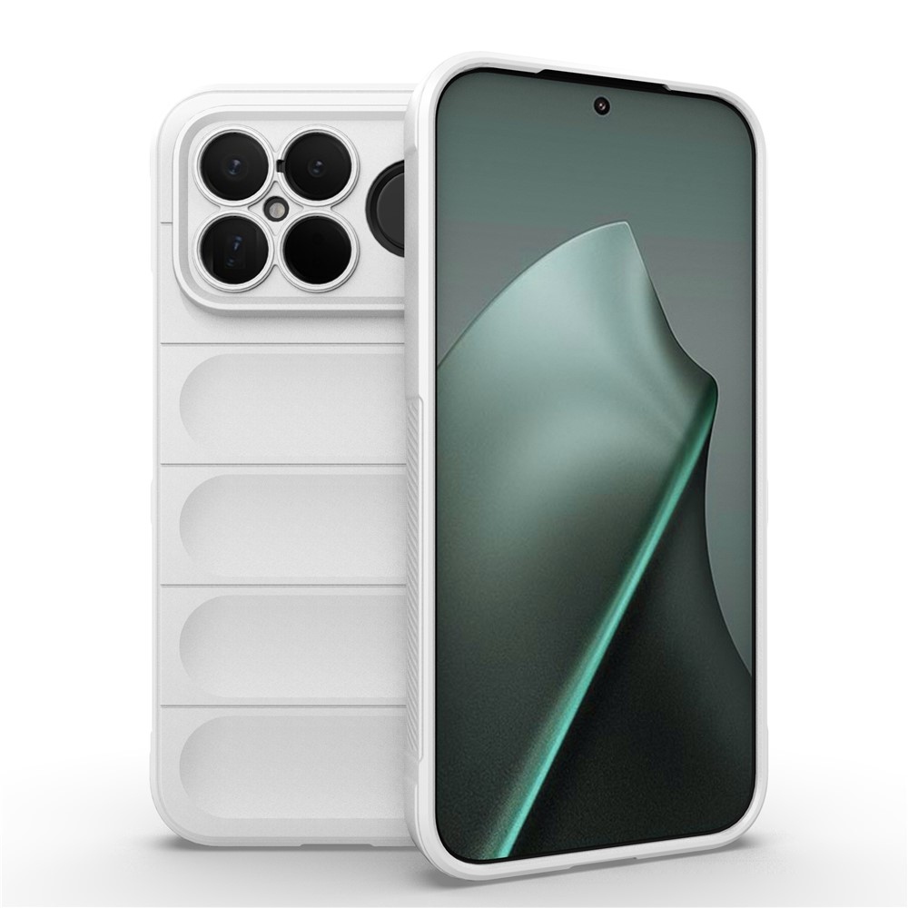 Rugg odolný gélový obal na Xiaomi Poco F8 Ultra 5G - biely