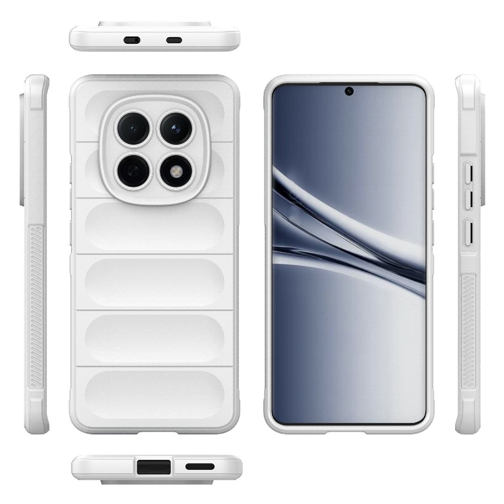 Rugg odolný gélový obal na Xiaomi Poco M8 5G/Redmi Note 15 5G - biely