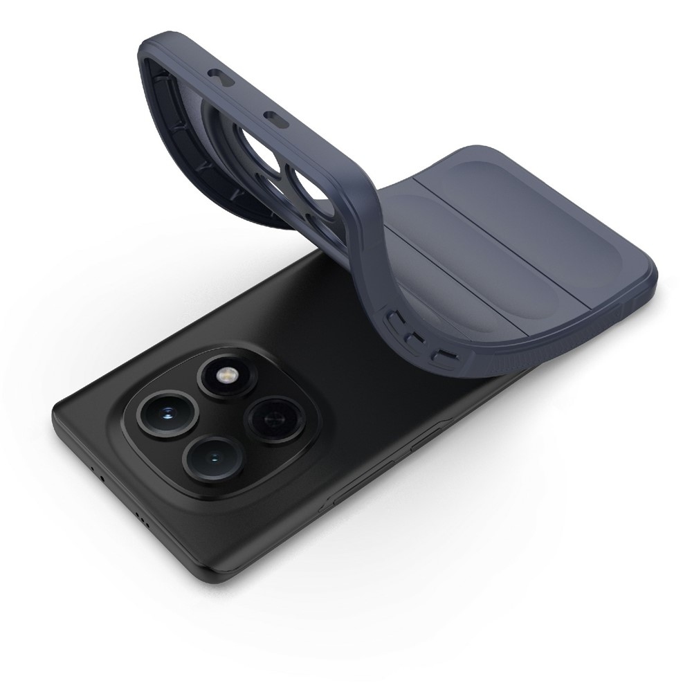 Rugg odolný gélový obal na Xiaomi Poco M8 5G/Redmi Note 15 5G - tmavomodrý