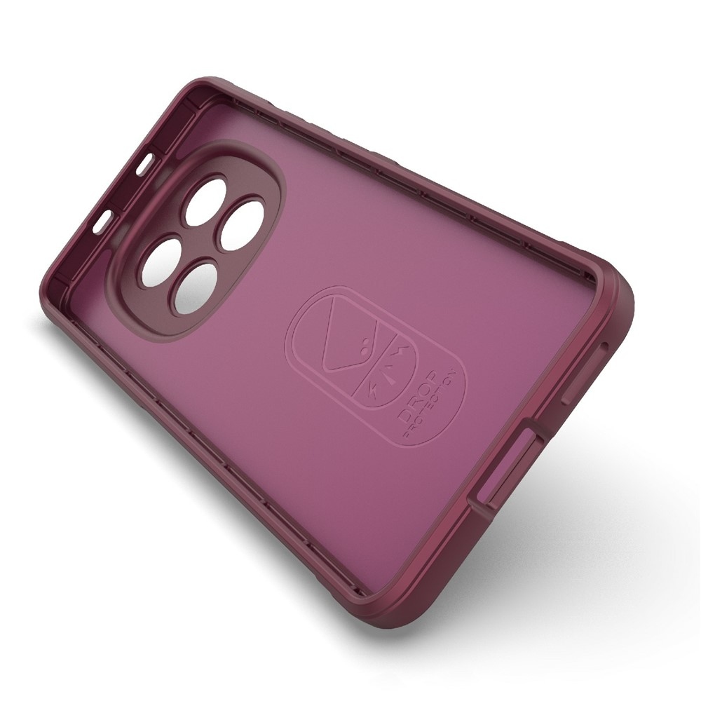 Rugg odolný gélový obal na Xiaomi Poco M8 5G/Redmi Note 15 5G - vínový