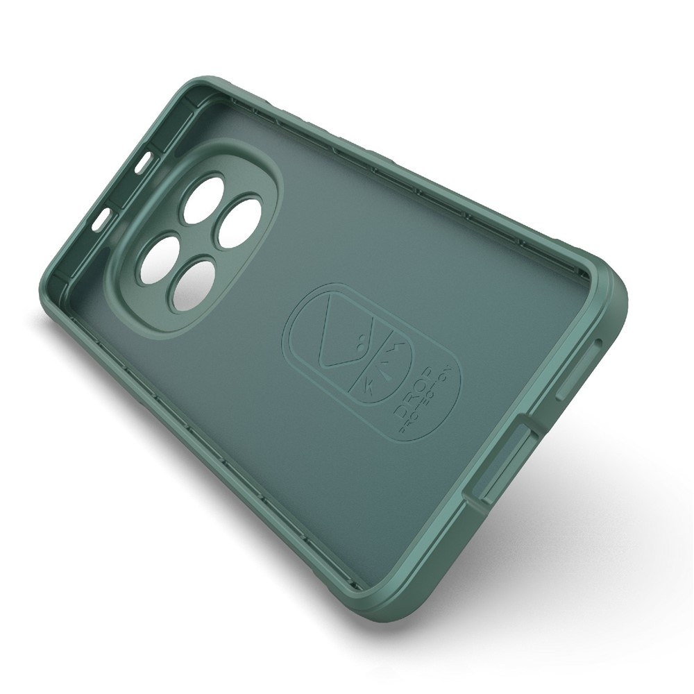 Rugg odolný gélový obal na Xiaomi Poco M8 5G/Redmi Note 15 5G - zelený