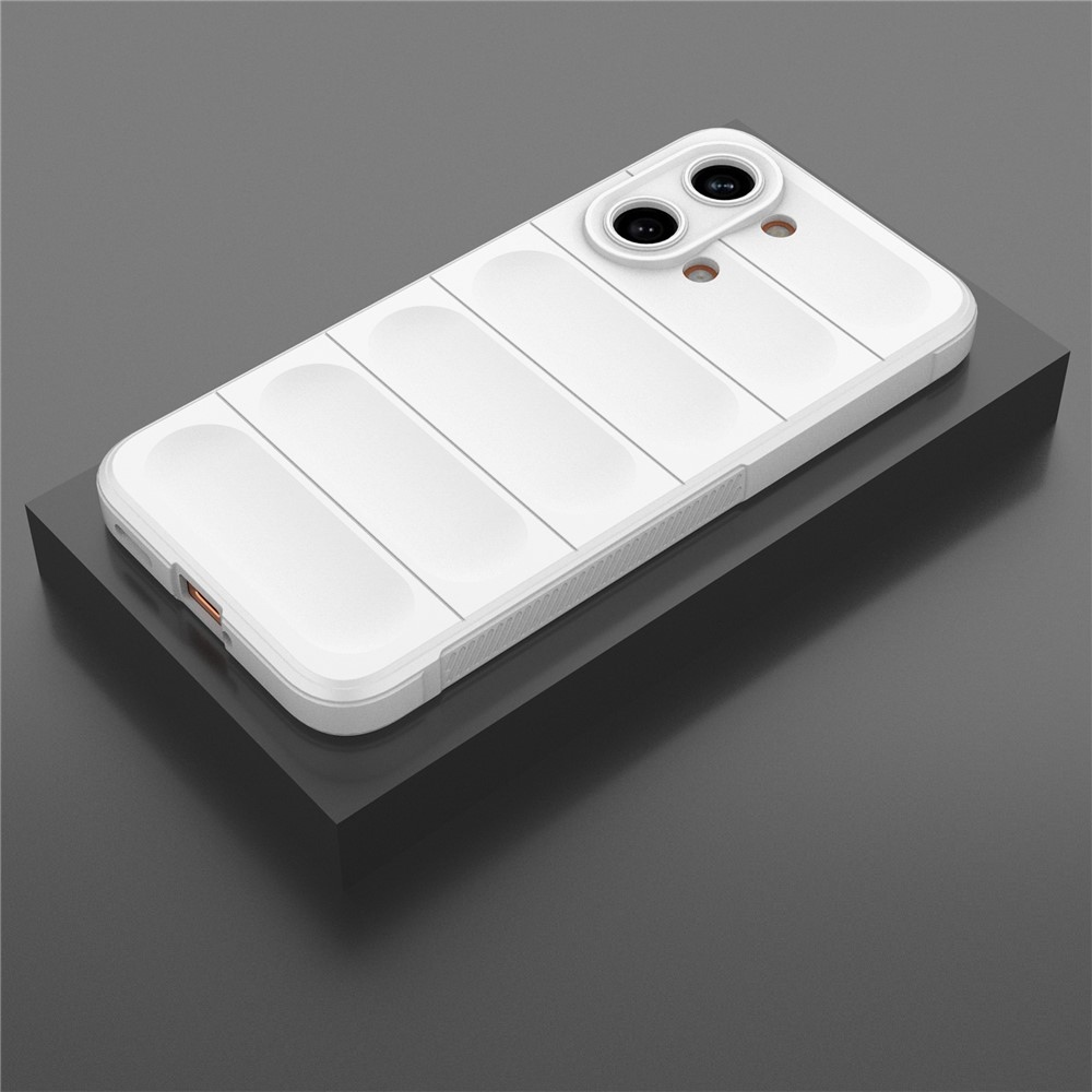 Rugg odolný gélový obal na Xiaomi Poco X8 Pro Max 5G - biely