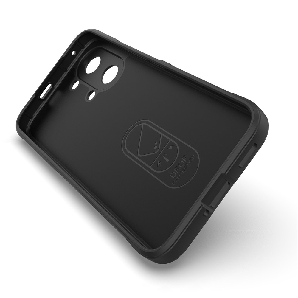 Rugg odolný gélový obal na Xiaomi Poco X8 Pro Max 5G - čierny