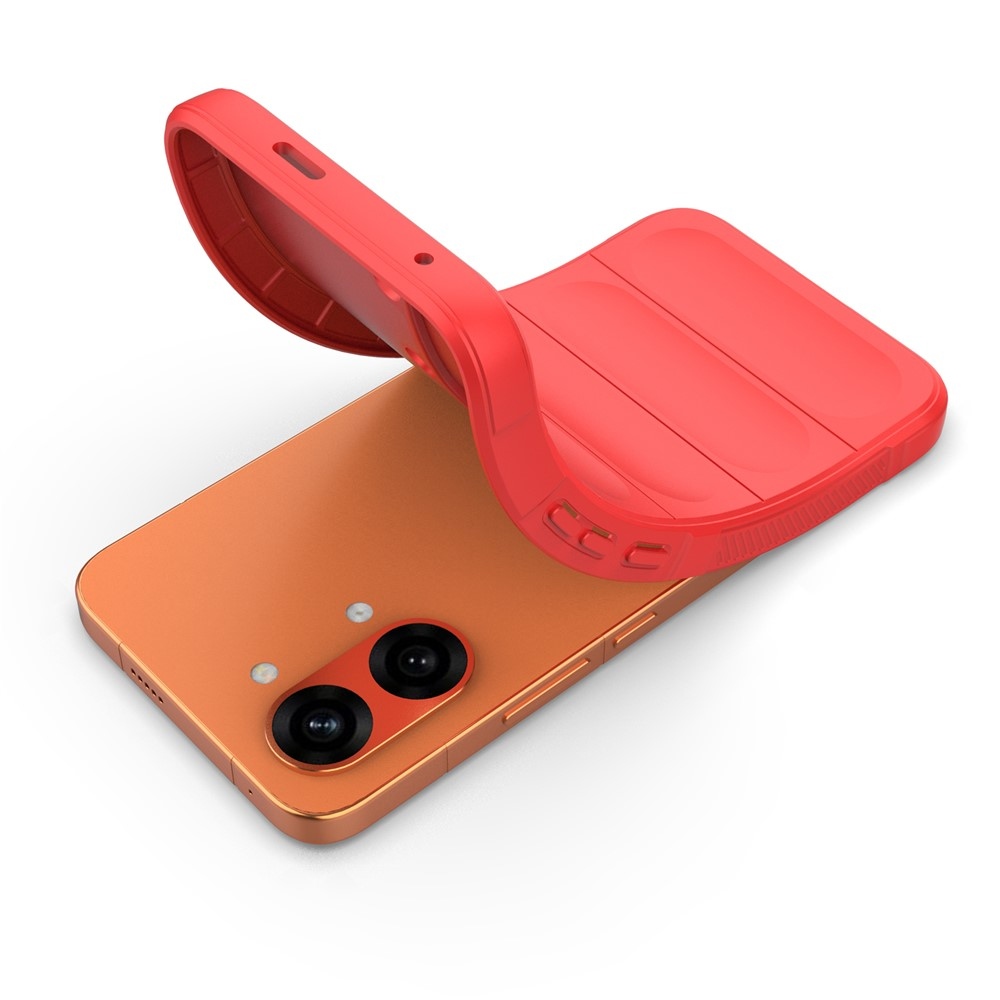 Rugg odolný gélový obal na Xiaomi Poco X8 Pro Max 5G - červený