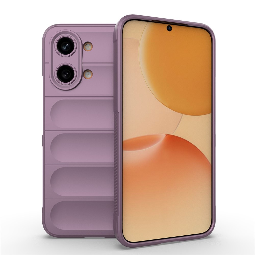 Rugg odolný gélový obal na Xiaomi Poco X8 Pro Max 5G - svetlofialový