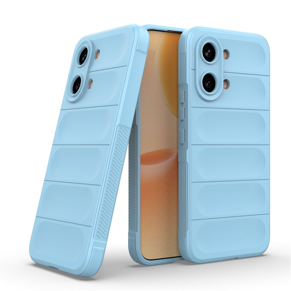 Rugg odolný gélový obal na Xiaomi Poco X8 Pro Max 5G - svetlomodrý