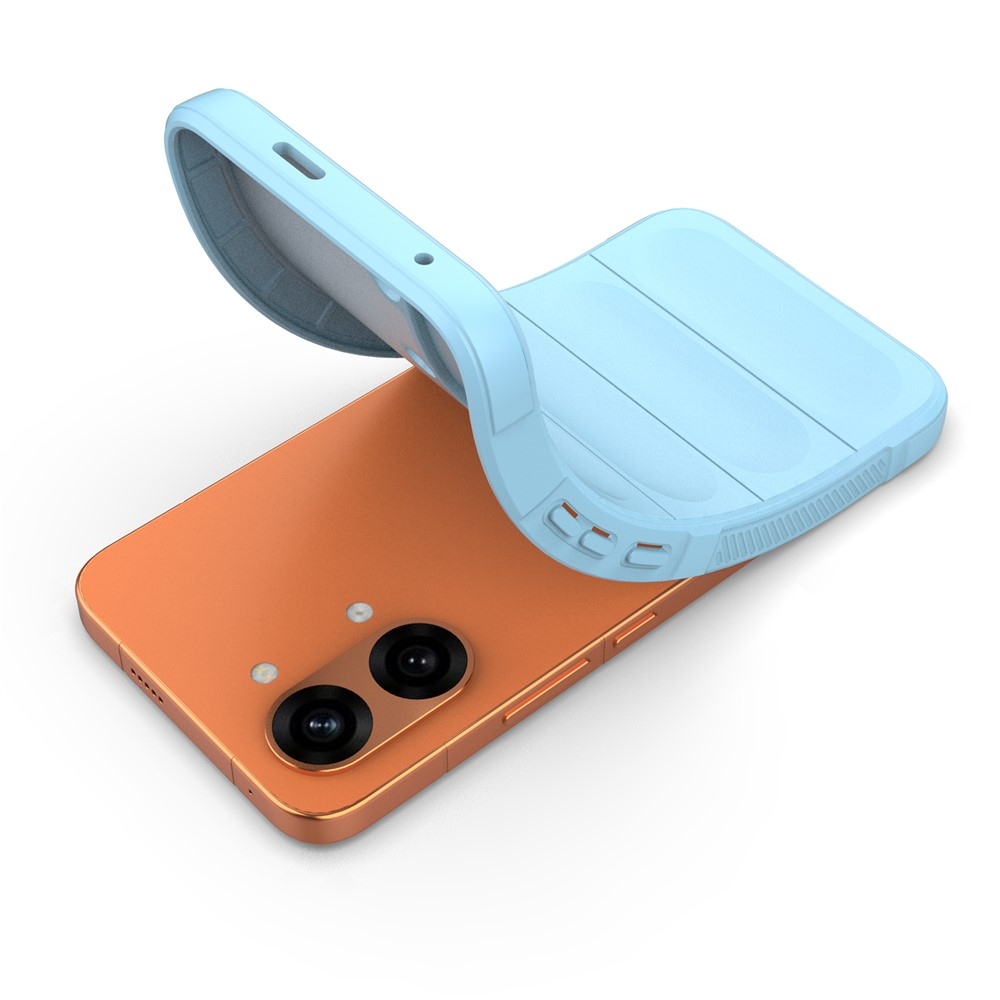 Rugg odolný gélový obal na Xiaomi Poco X8 Pro Max 5G - svetlomodrý