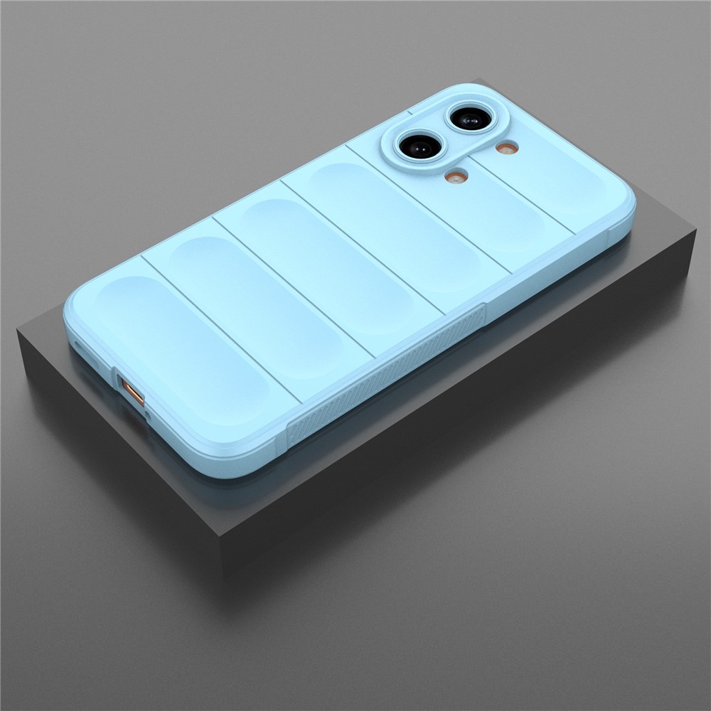 Rugg odolný gélový obal na Xiaomi Poco X8 Pro Max 5G - svetlomodrý