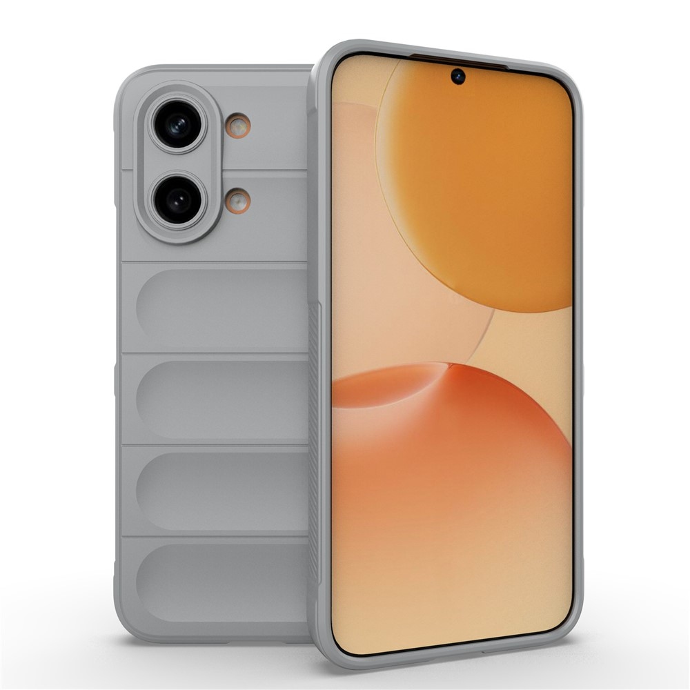 Rugg odolný gélový obal na Xiaomi Poco X8 Pro Max 5G - svetlosivý