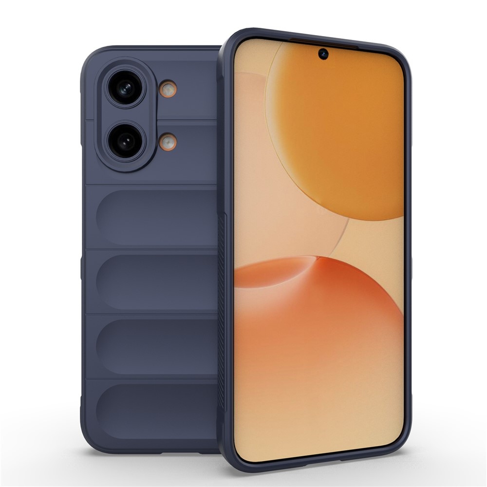 Rugg odolný gélový obal na Xiaomi Poco X8 Pro Max 5G - tmavomodrý