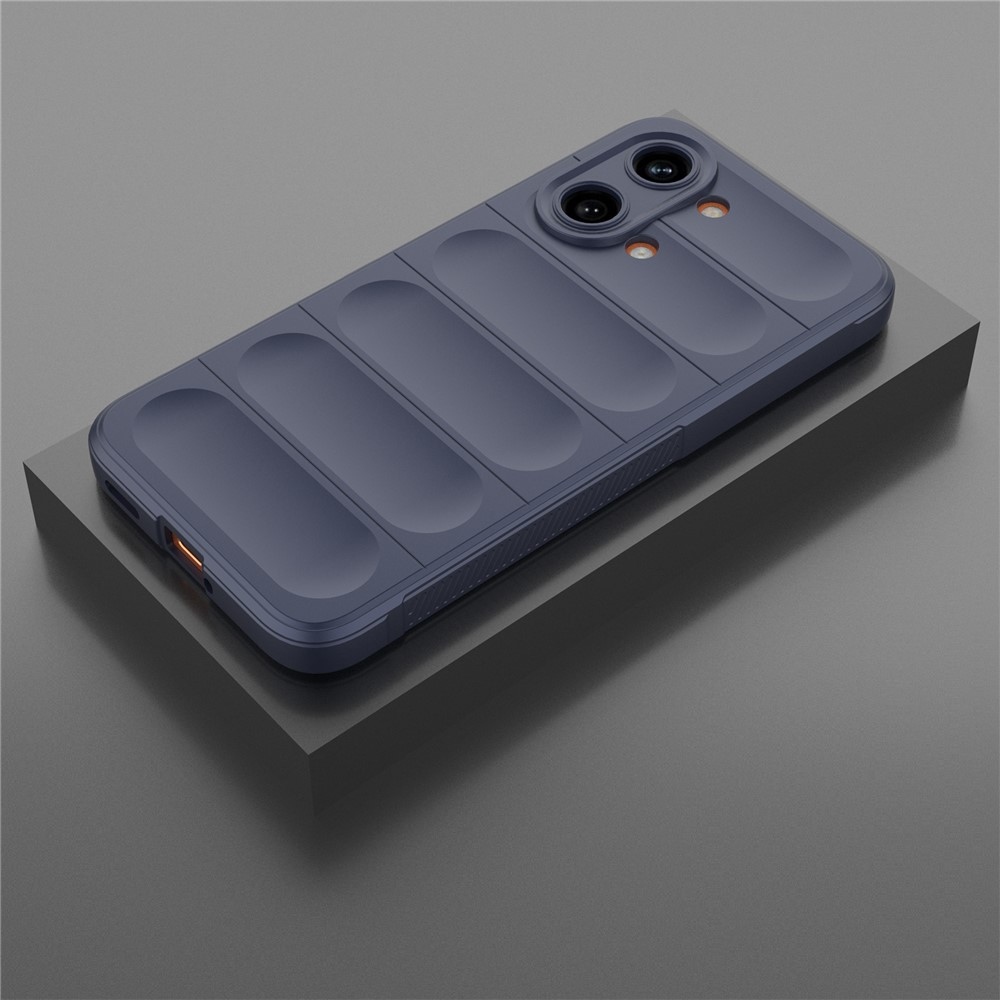 Rugg odolný gélový obal na Xiaomi Poco X8 Pro Max 5G - tmavomodrý