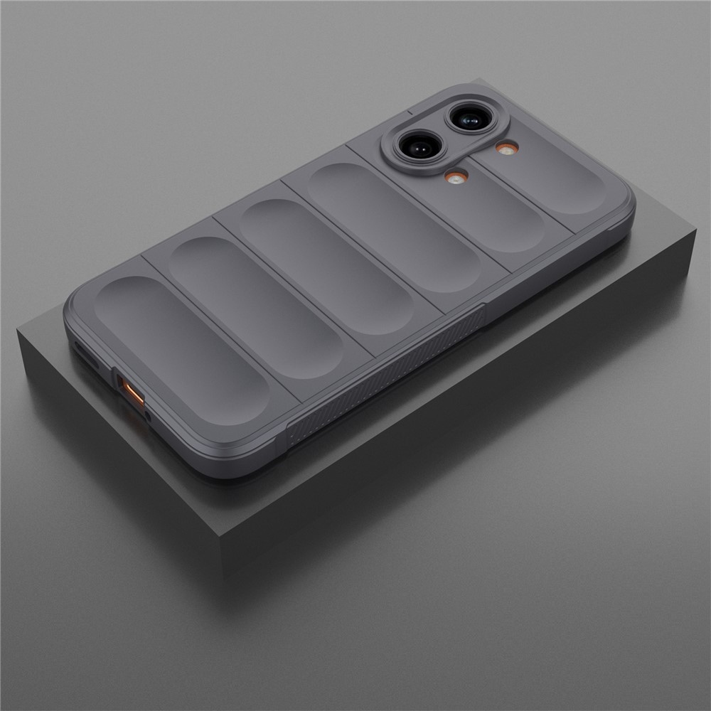 Rugg odolný gélový obal na Xiaomi Poco X8 Pro Max 5G - tmavosivý