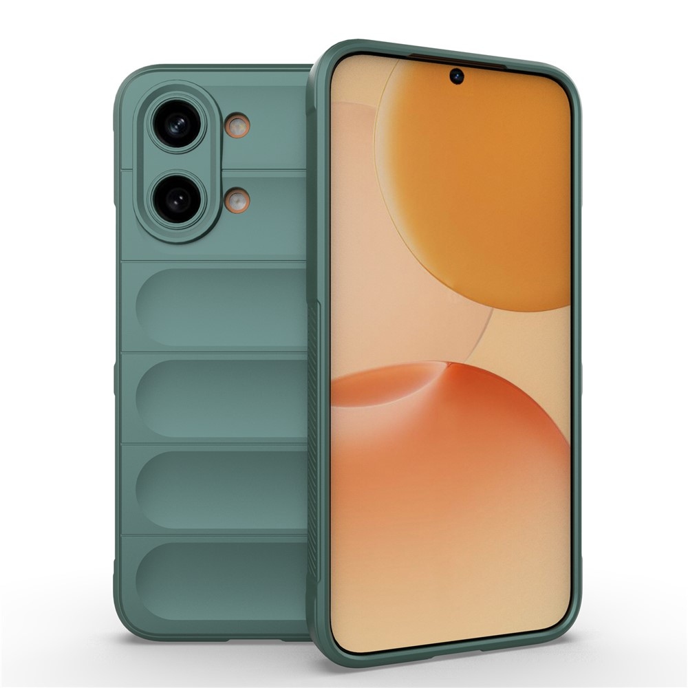 Rugg odolný gélový obal na Xiaomi Poco X8 Pro Max 5G - zelený