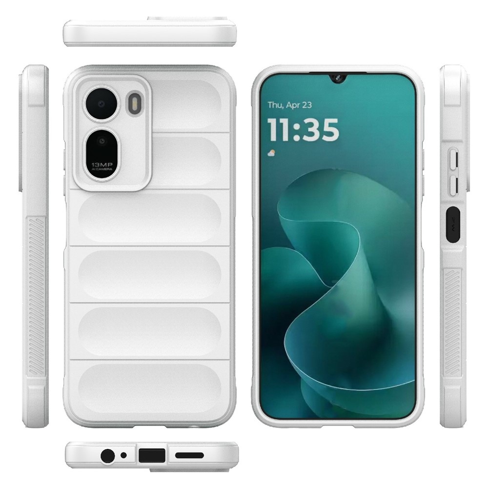 Rugg odolný gélový obal na Xiaomi Redmi A7 Pro - biely