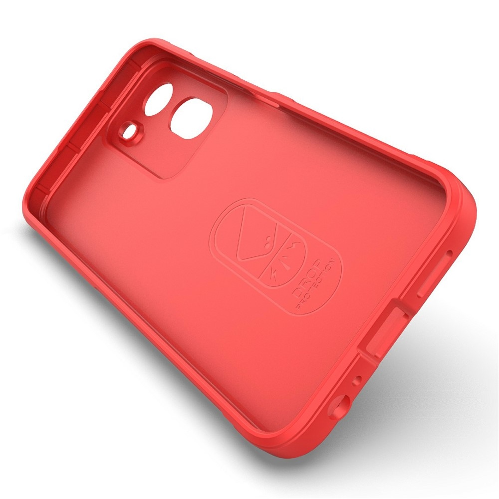 Rugg odolný gélový obal na Xiaomi Redmi A7 Pro - červený