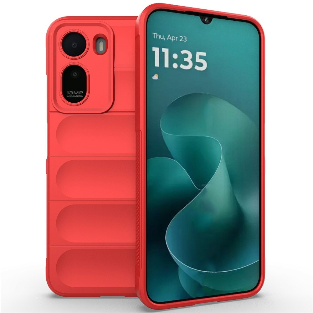 Rugg odolný gélový obal na Xiaomi Redmi A7 Pro - červený
