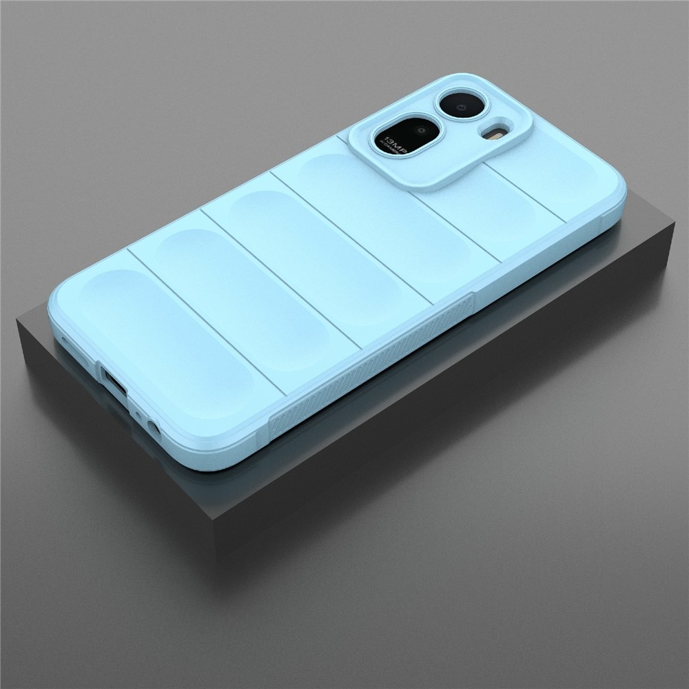 Rugg odolný gélový obal na Xiaomi Redmi A7 Pro - svetlomodrý