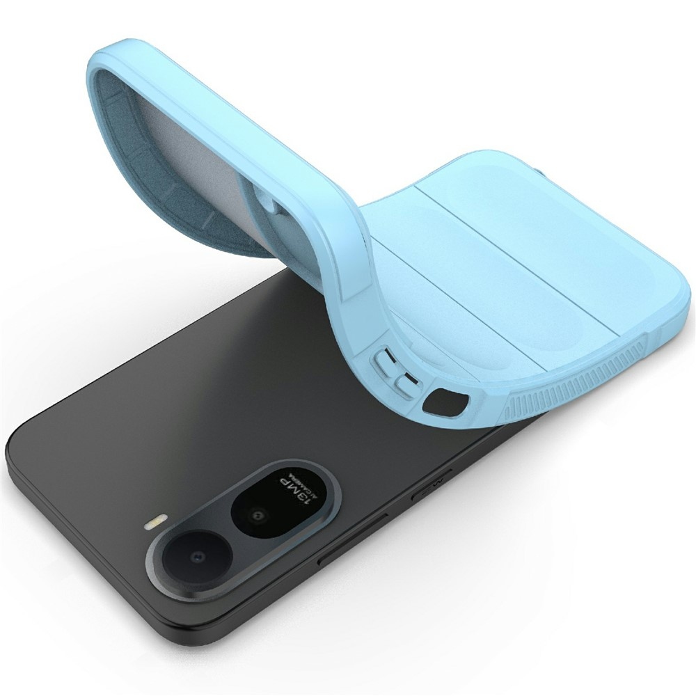 Rugg odolný gélový obal na Xiaomi Redmi A7 Pro - svetlomodrý