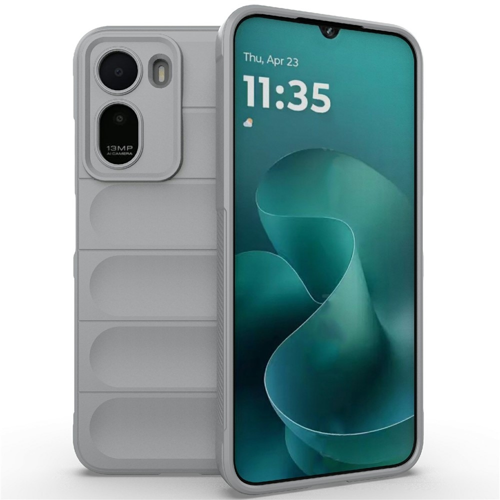 Rugg odolný gélový obal na Xiaomi Redmi A7 Pro - svetlosivý