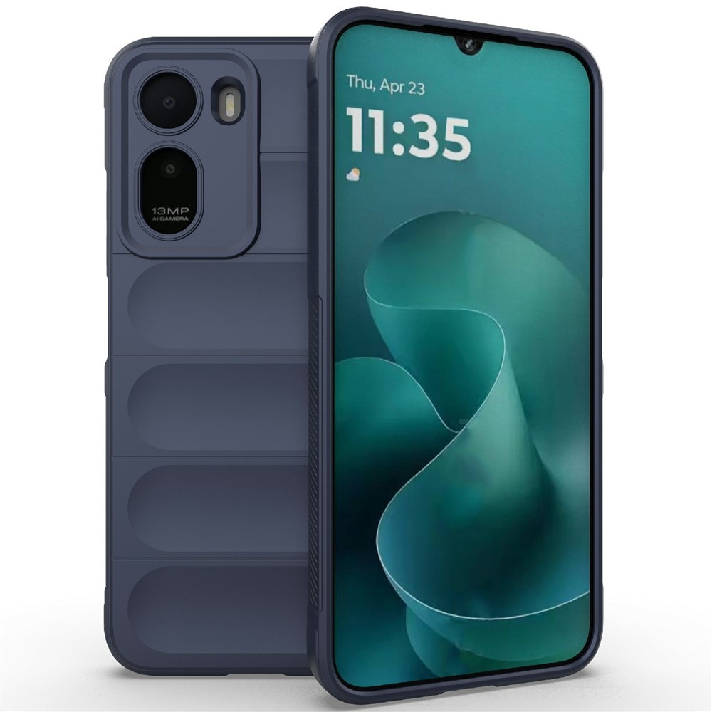 Rugg odolný gélový obal na Xiaomi Redmi A7 Pro - tmavomodrý