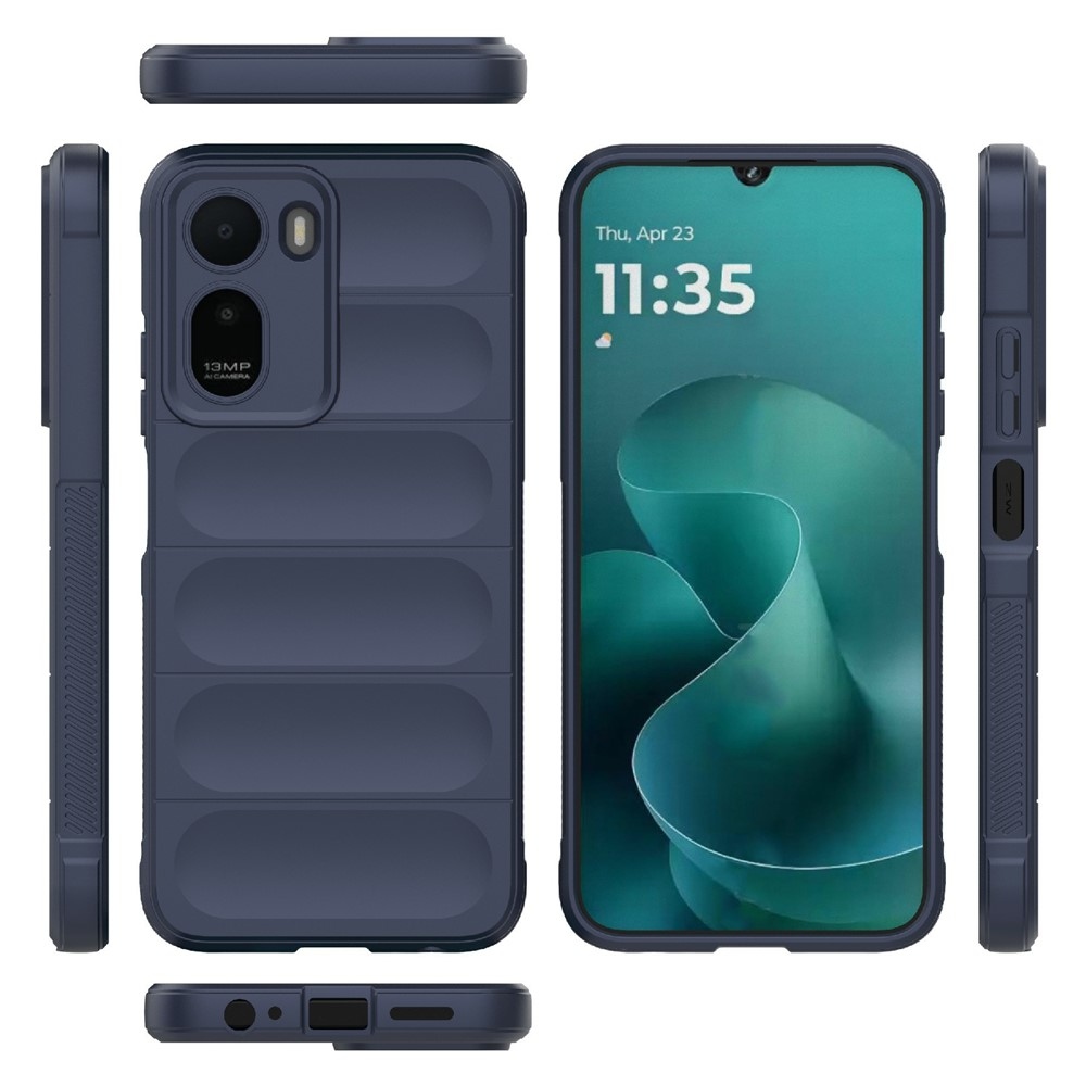 Rugg odolný gélový obal na Xiaomi Redmi A7 Pro - tmavomodrý