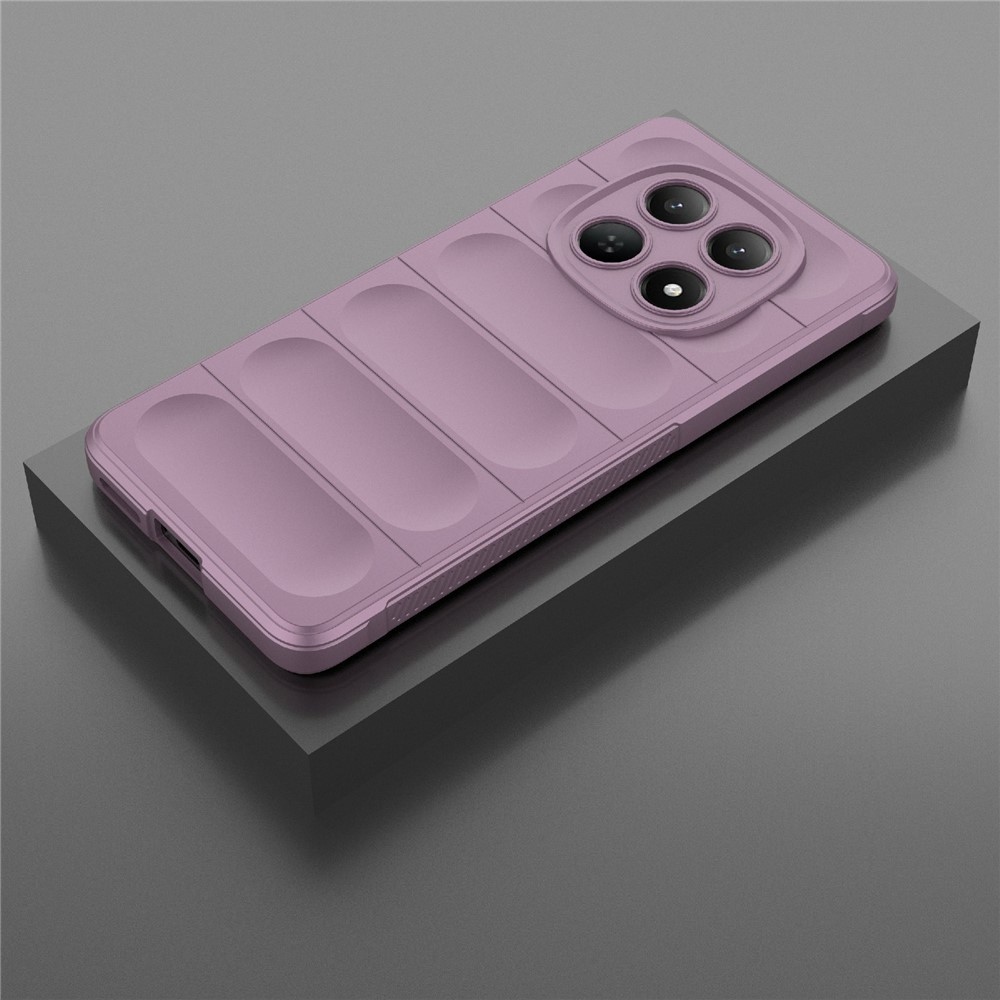 Rugg odolný gélový obal na Xiaomi Redmi Note 15 4G - svetlofialový