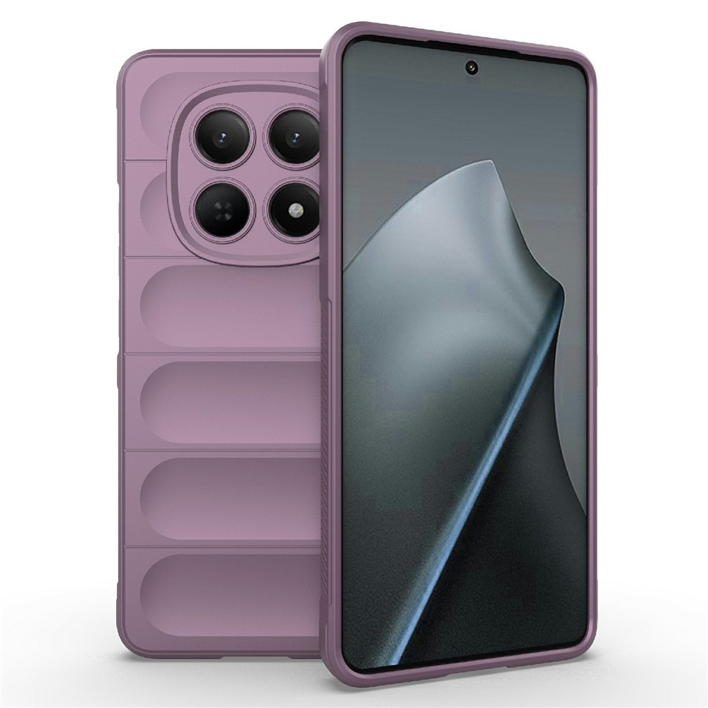 Rugg odolný gélový obal na Xiaomi Redmi Note 15 4G - svetlofialový